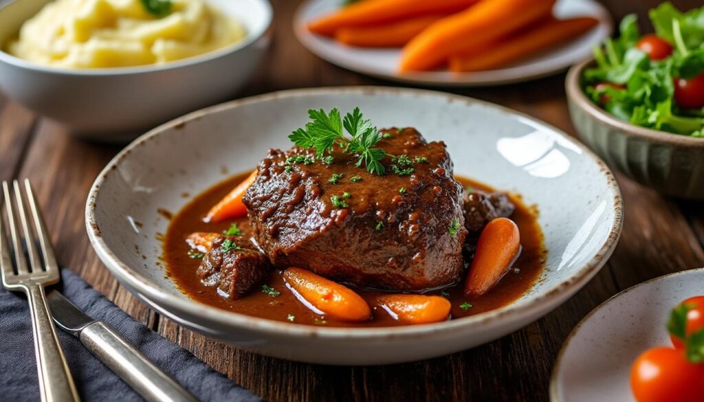 découvrez des idées simples et savoureuses pour accompagner votre boeuf bourguignon et sublimer ce plat traditionnel français.