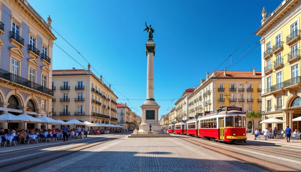 découvrez la praça dom pedro iv à lisbonne : son histoire fascinante, ses monuments emblématiques et les incontournables à visiter pour une expérience inoubliable au cœur de la capitale portugaise.