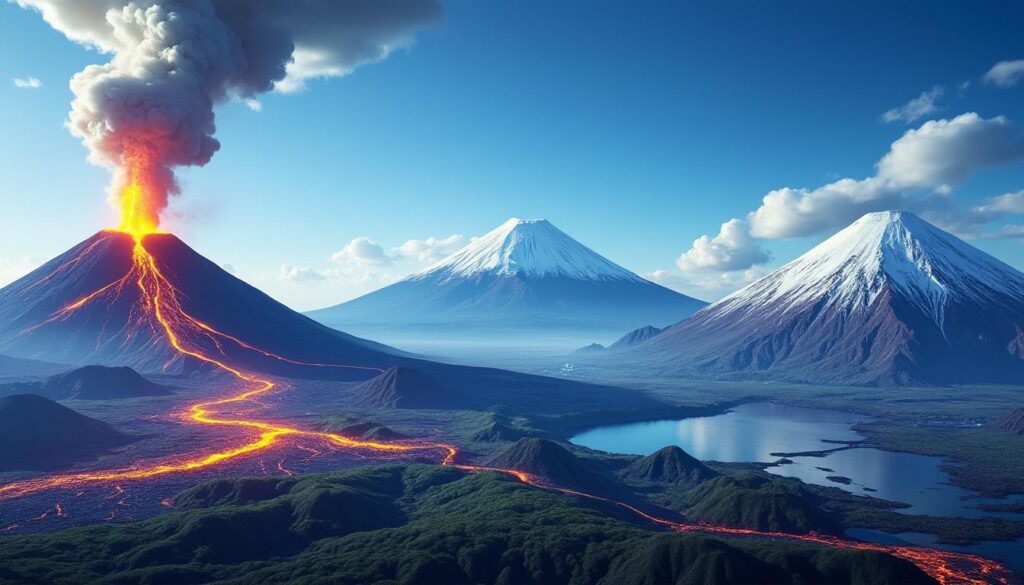 découvrez la liste des volcans japonais en 3 lettres avec des informations clés sur chacun d'eux.