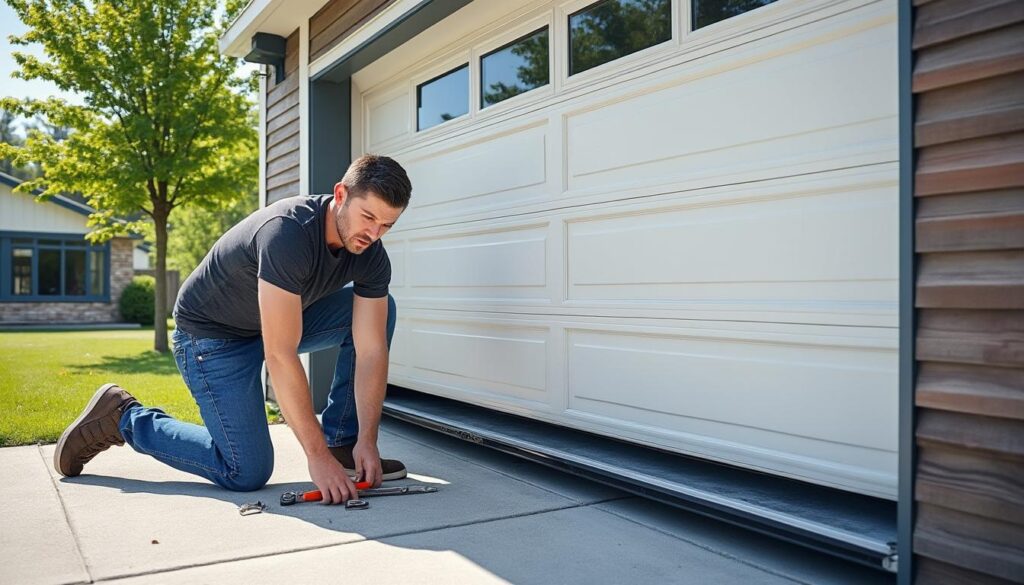 découvrez les causes courantes des problèmes avec votre porte de garage sectionnelle et apprenez des solutions rapides pour les réparer efficacement.
