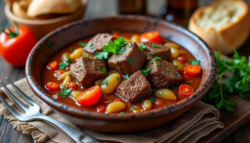 découvrez la recette traditionnelle basque de l'axoa de veau, facile à préparer et pleine de saveurs authentiques pour régaler toute la famille.