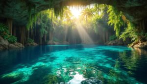 découvrez les cenotes du mexique, ces merveilles naturelles uniques. notre guide vous présente les plus beaux sites à visiter pour une expérience inoubliable entre eau cristalline et paysages époustouflants.