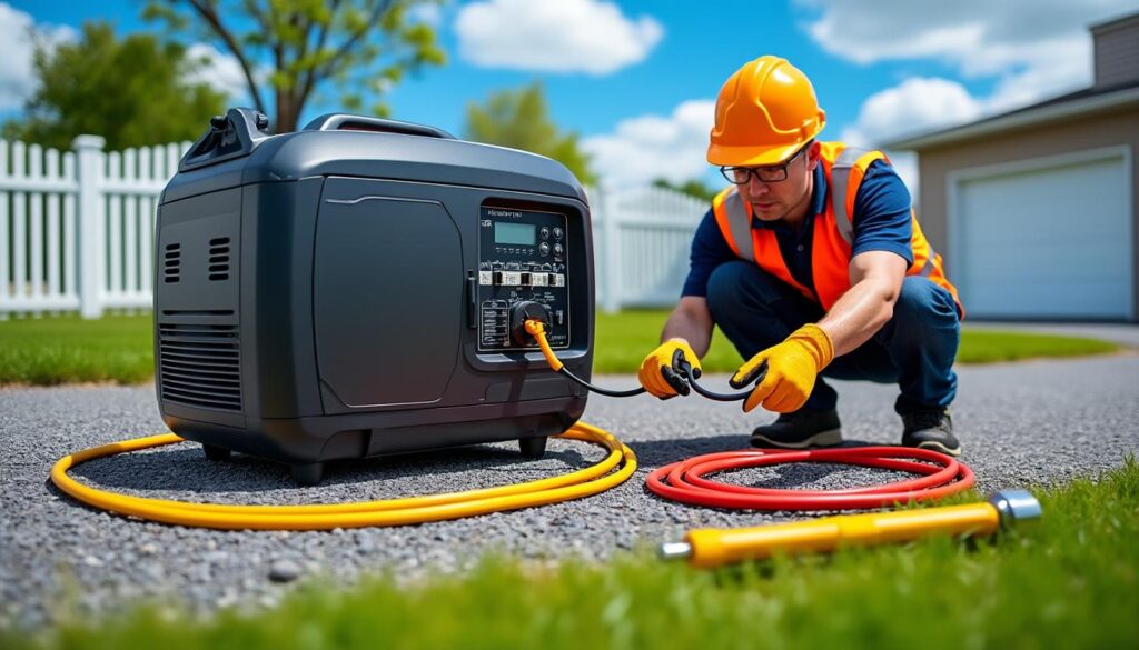 découvrez nos services d'installation sécurisée de génératrices par un électricien expert, avec des conseils pratiques pour assurer performance et sécurité.