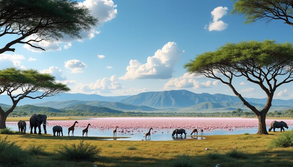 découvrez le lac nakuru avec notre guide complet : informations pratiques, conseils pour visiter le parc national, observation de la faune et paysages incontournables.
