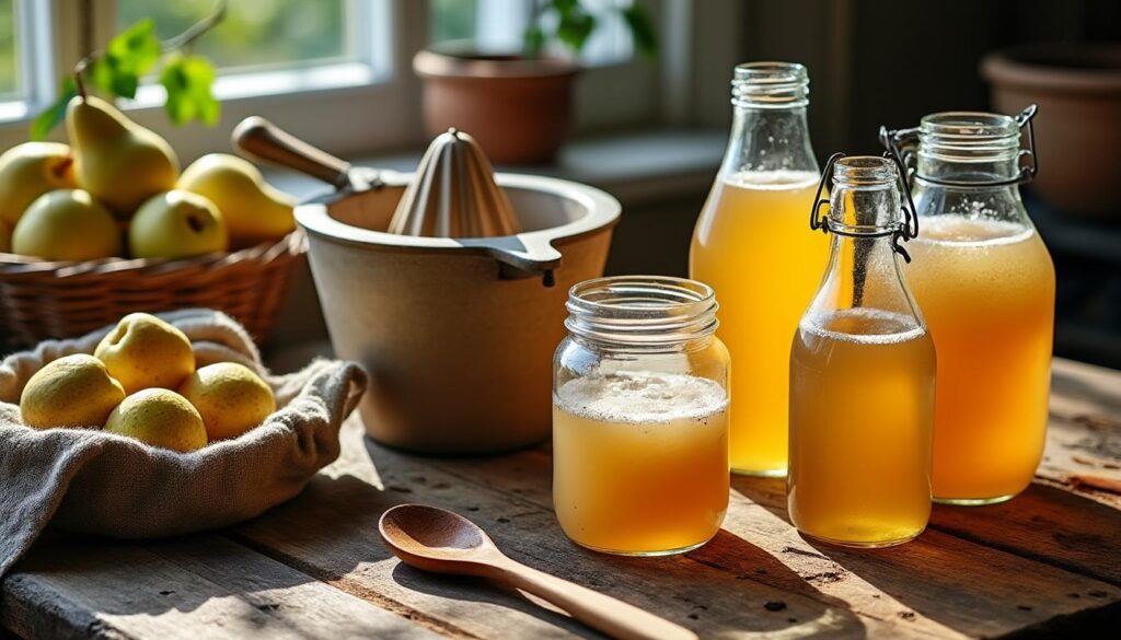 découvrez comment préparer facilement votre poiré maison, une boisson pétillante délicieuse à base de pommes, idéale pour toutes les occasions.