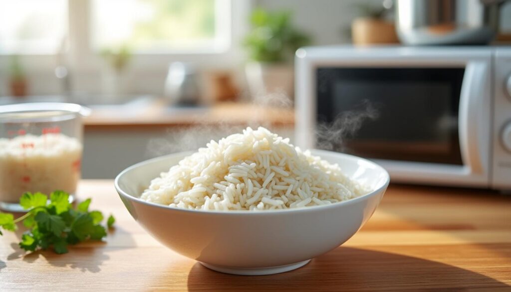 découvrez notre recette rapide de riz micro-ondes pour une cuisson parfaite en seulement 10 minutes, idéale pour gagner du temps sans compromis sur le goût.