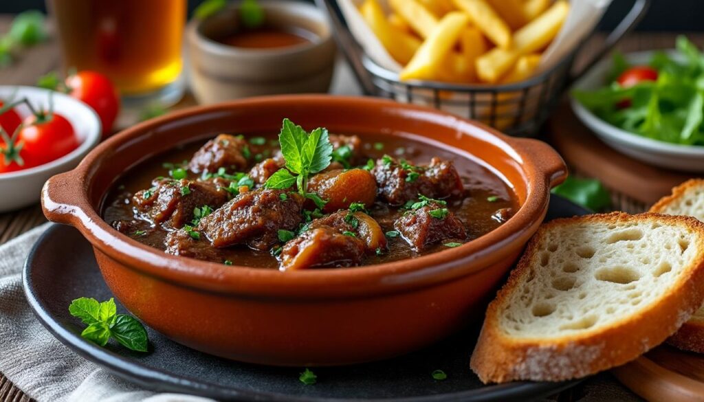 découvrez des idées faciles et savoureuses pour accompagner votre carbonade flamande et sublimer ce plat traditionnel belge.