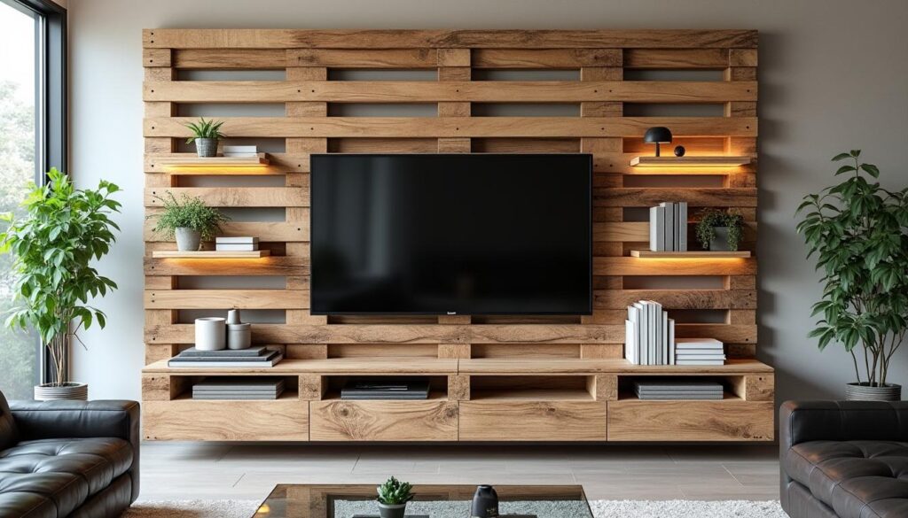 découvrez comment habiller un mur avec des palettes pour créer un support tv unique et esthétique grâce à notre guide pratique étape par étape.
