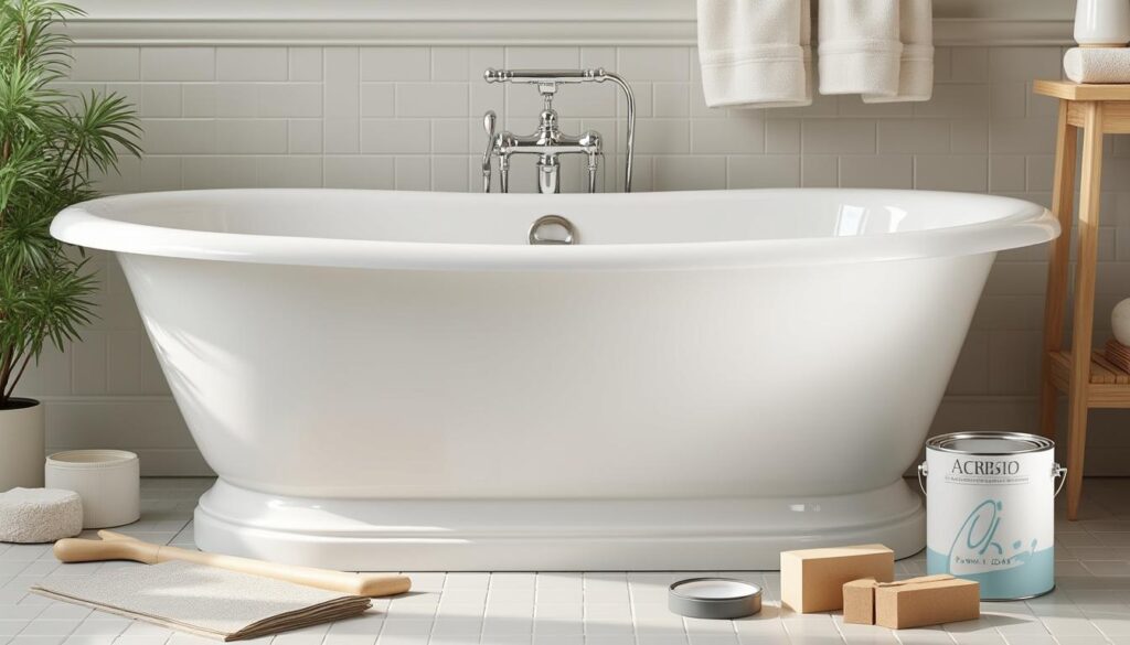 découvrez notre guide complet sur la peinture de baignoire : avis d'efficacité, comparaison des prix et conseils pratiques pour réussir votre rénovation facilement.