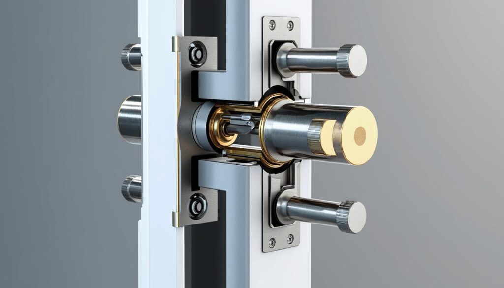 découvrez notre guide complet et simple sur le schéma de fonctionnement d'une serrure 3 points, pour mieux comprendre son mécanisme et renforcer la sécurité de votre porte.