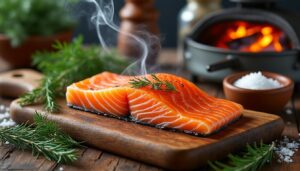 découvrez notre guide complet sur le temps de fumage du saumon pour maîtriser une cuisson parfaite et savoureuse à chaque fois.