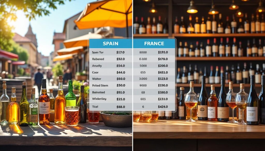 découvrez notre comparatif des prix de l'alcool en 2025 entre l'espagne et la france, avec des bons plans pour acheter au meilleur tarif chez venta peio.