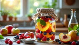 apprenez à faire facilement votre propre vinaigre de fruit maison, naturel et savoureux, avec des étapes simples et des ingrédients accessibles.