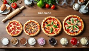 découvrez notre guide complet sur le poids des pizzas, avec les tailles et grammages adaptés à chaque recette pour réussir vos pizzas à coup sûr.