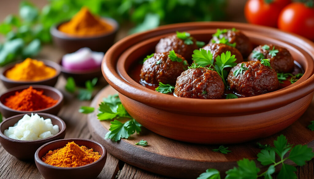 découvrez la recette traditionnelle des keftas marocaines : des boulettes savoureuses, épicées et faciles à préparer pour un repas authentique et gourmand.