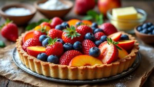découvrez nos recettes sucrées avec pâte brisée, faciles à réaliser et délicieusement gourmandes pour régaler toute la famille.