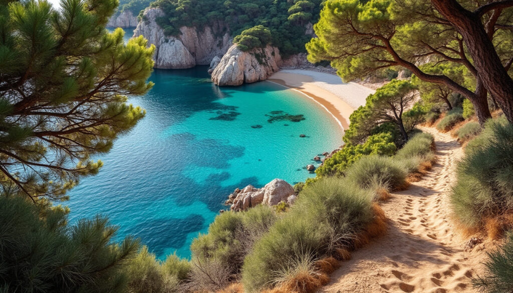 découvrez cala di fica en corse, une plage sauvage aux eaux cristallines, offrant un accès pratique pour des journées de détente au cœur de la nature préservée.