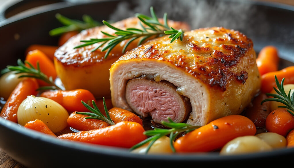 découvrez une recette facile de paupiette de porc au four pour une cuisson parfaite, savoureuse et rapide à réaliser.