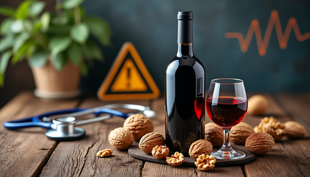découvrez les risques pour la santé liés à la consommation de vin de noix et apprenez comment le consommer de manière sûre pour profiter de ses bienfaits sans danger.