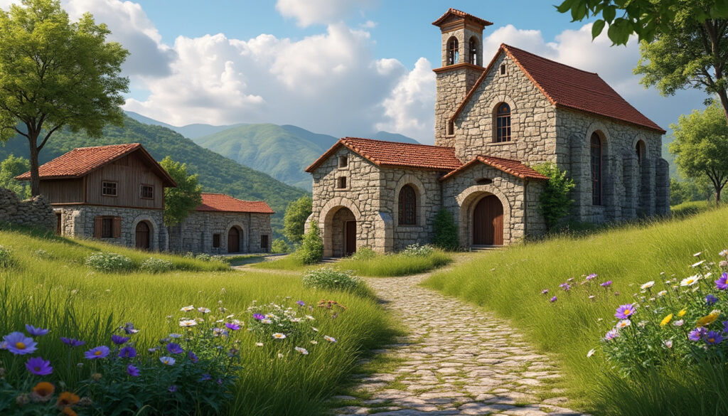 découvrez la lloraza en asturies, un charmant village rural célèbre pour son église romane historique, alliant patrimoine et authenticité dans un cadre naturel préservé.