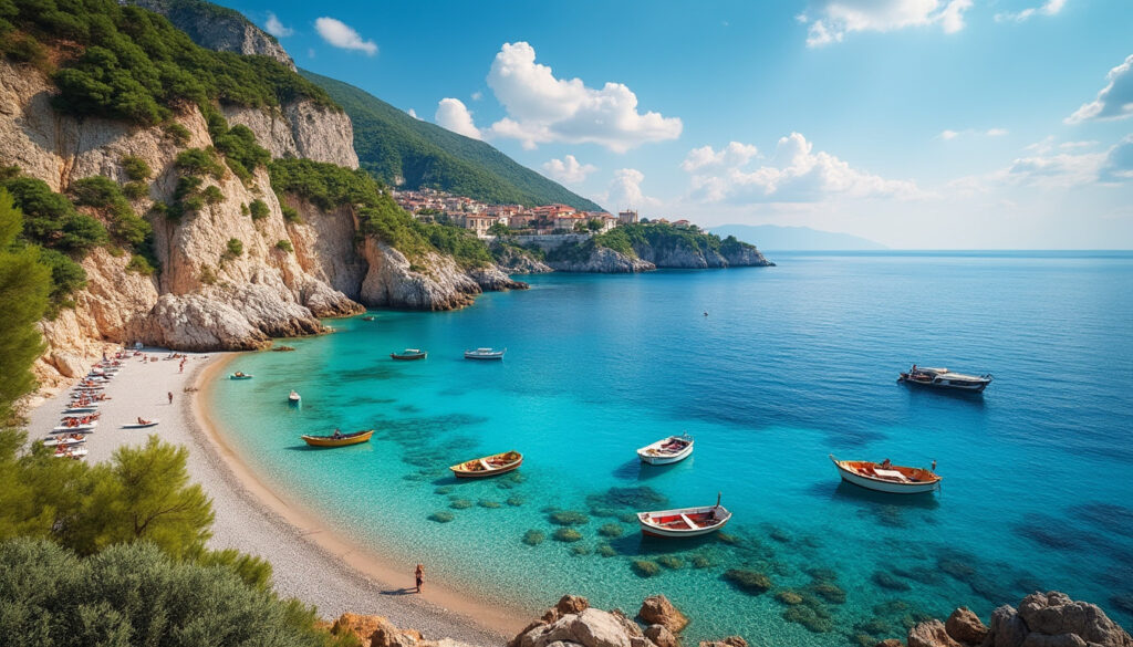 découvrez himare en albanie avec notre guide complet pour visiter la magnifique côte ionienne : plages paradisiaques, activités incontournables et conseils pratiques pour un séjour réussi.