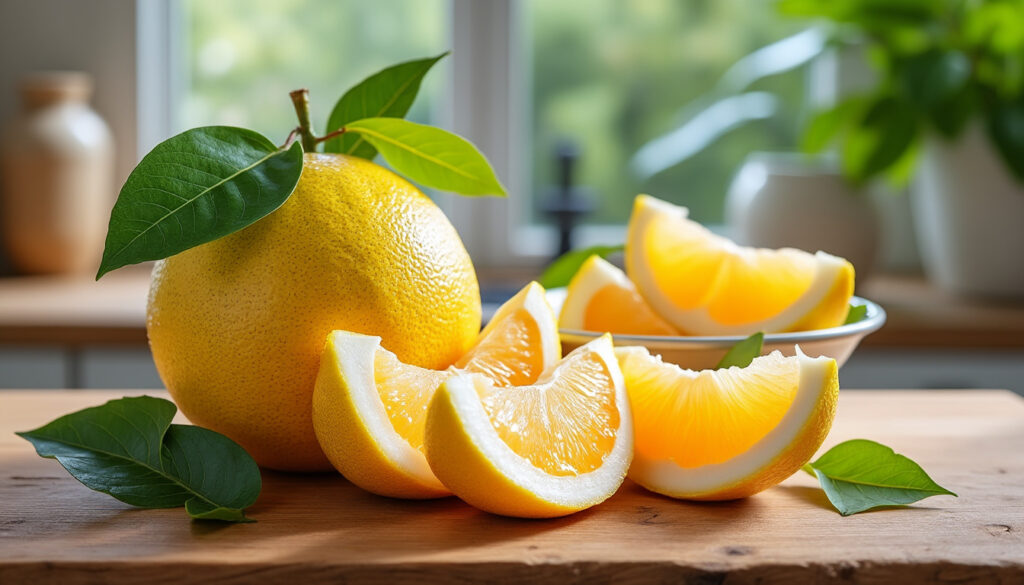 découvrez les bienfaits nutritionnels du pamplemousse chinois, son goût unique et nos conseils pour le déguster au mieux.