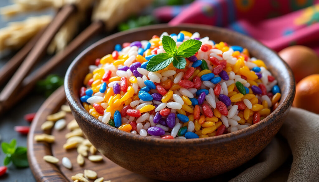 découvrez la recette, l'origine et la symbolique du pride rice, un riz coloré aux saveurs uniques et à la forte signification culturelle.