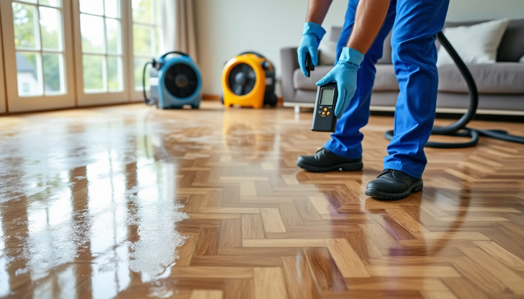 découvrez notre guide pratique sur le temps de séchage du parquet stratifié après un dégât des eaux, avec des conseils pour un séchage efficace et éviter les dommages.