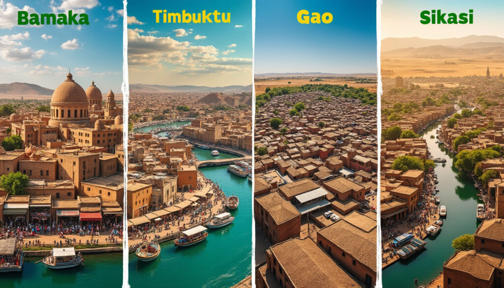 découvrez notre guide complet des principales villes du mali, avec des informations détaillées sur leur population et caractéristiques clés.