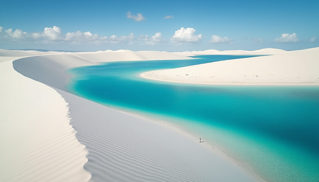 découvrez le parc national des lençóis maranhenses : dunes spectaculaires, lagunes turquoise et conseils pratiques pour préparer votre voyage au brésil.
