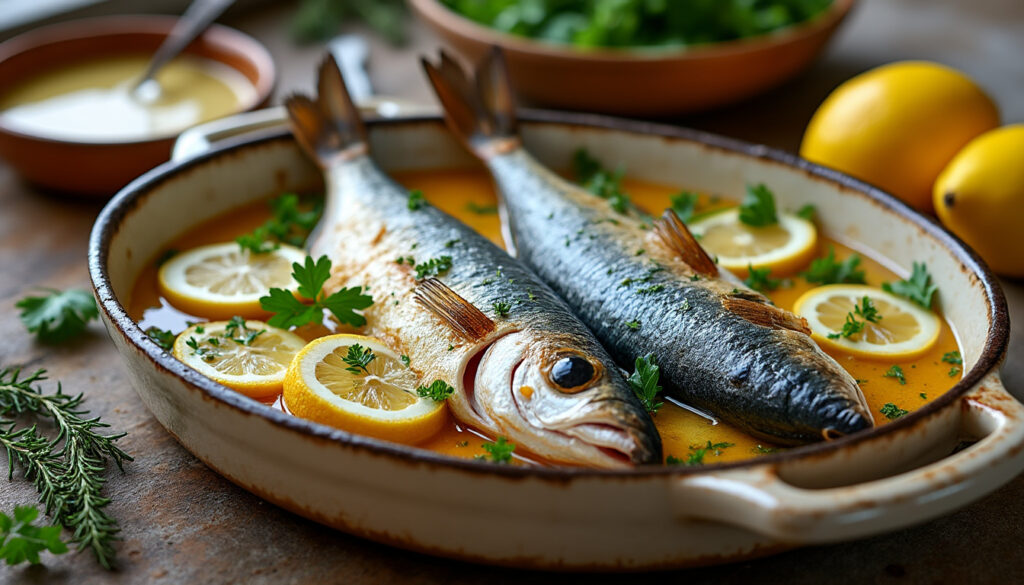 découvrez une recette facile et rapide de maquereau au vin blanc au four : un plat savoureux, parfumé et prêt en quelques minutes.