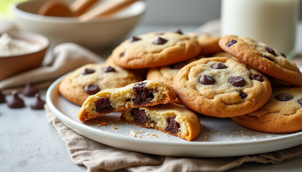 découvrez une recette de cookies sans gluten faciles et rapides à préparer, croustillants à l’extérieur et fondants à l’intérieur. idéals pour une pause gourmande !