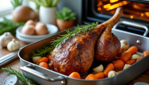 découvrez le temps de cuisson idéal du gigot d’agneau au four à chaleur tournante, avec des conseils pratiques pour une viande tendre et savoureuse.