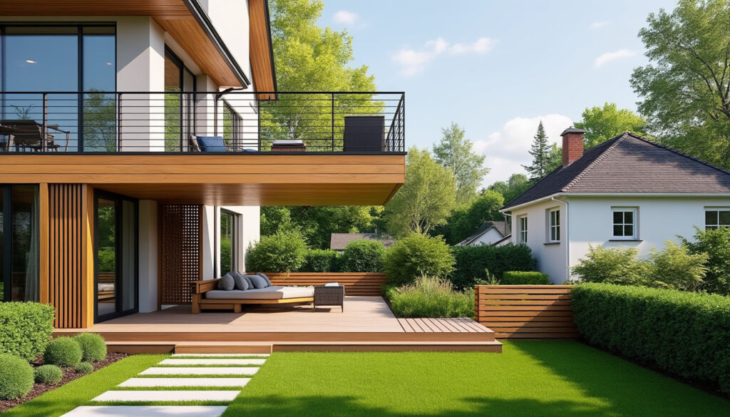 découvrez les règles de vue plongeante sur le voisin depuis une terrasse, les distances légales à respecter et les solutions pour préserver l’intimité.
