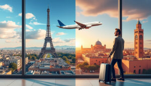 comparez les tarifs des vols paris–marrakech et trouvez un billet pas cher pour organiser votre voyage au meilleur prix.